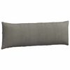 vidaXL Coussins de canapé 2 pcs Gris clair 120 x 40 cm