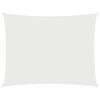vidaXL Voile de parasol tissu oxford rectangulaire 2x3,5 m blanc