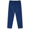 Pantalons pour enfants avec cordon de serrage bleu marine 92