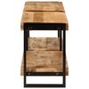 vidaXL Meuble TV 180x30x40 cm bois massif de manguier
