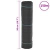 vidaXL Membrane anti-mauvaises herbes noir 0,5x150 m PP
