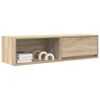 vidaXL Meubles TV 2 pcs ch&ecirc;ne sonoma 100x31x25,5 cm bois d'ing&eacute;nierie