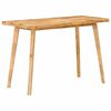 vidaXL Table &agrave; d&icirc;ner Naturel 100 x 55 x 75 cm Bois de mangue massif