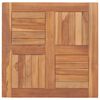 vidaXL Dessus de table Bois de teck solide 60x60x2,5 cm