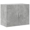 vidaXL Armoire murale gris b&eacute;ton 80x42,5x64 cm bois d'ing&eacute;nierie
