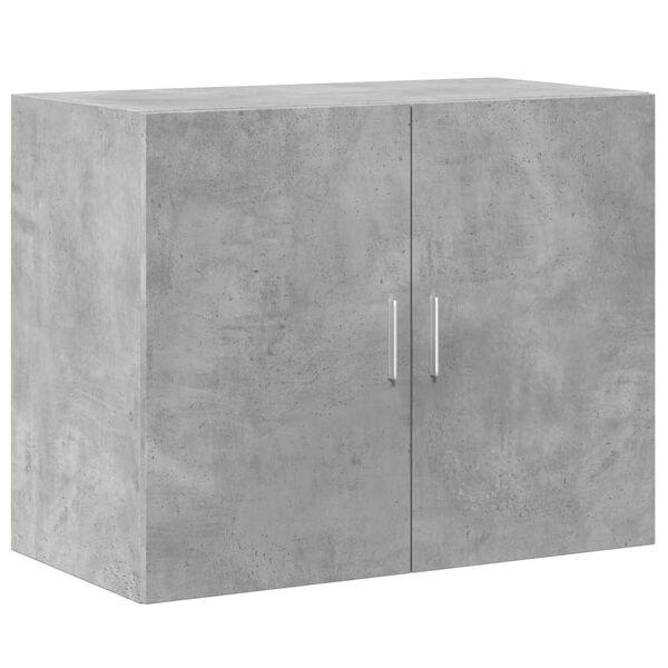 vidaXL Armoire murale gris b&eacute;ton 80x42,5x64 cm bois d'ing&eacute;nierie