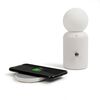 Livoo Lampe d'ambiance et chargeur sans fil 2 en 1 10 W Blanc