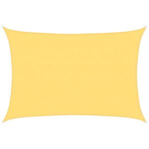 vidaXL Voile d'ombrage 160 g/m&sup2; Beige 4x5 m PEHD