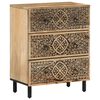 vidaXL Armoire lat&eacute;rale 60x33x75 cm bois massif de manguier