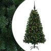 vidaXL Sapin de No&euml;l artificiel avec boules 120 cm 150 LED Blanc chaud