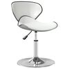 vidaXL Chaise de salle &agrave; manger Blanc Similicuir