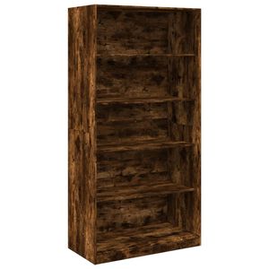 vidaXL Garde-robe ch&ecirc;ne fum&eacute; 100x50x200 cm bois d'ing&eacute;nierie