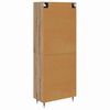 vidaXL Haut Armoire Ch&ecirc;ne artisanal 69,5 x 34 x 90 cm
