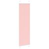 vidaXL Store pliss&eacute; rose 55x200 cm largeur du tissu 54,4 cm polyester