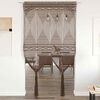 vidaXL Rideau en macramé Taupe 140x240 cm Coton