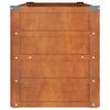 vidaXL Lit surélevé de jardin rouillé 100x40x45 cm acier corten