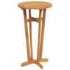 vidaXL Table de bar de jardin &Oslash;60x105 cm Bois d'acacia solide