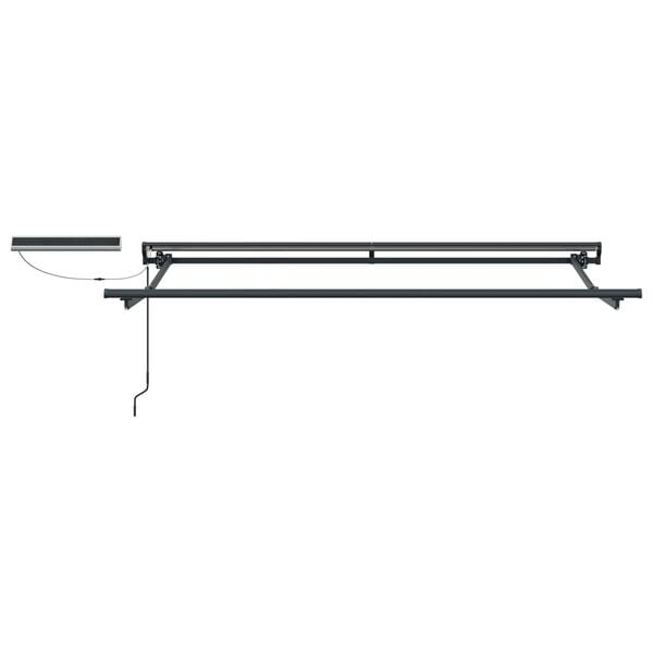 vidaXL Auvent r&eacute;tractable &eacute;lectrique Beige 3,5 x 2,5 m