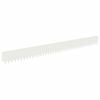 vidaXL Bordure de Pelouse 10 pcs 103 x 10 cm Acier Blanc