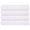 vidaXL Serviettes de sauna FROGN 4 pcs blanc 80x200 cm 360 g/m&sup2;