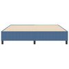 vidaXL Cadre de lit plateforme Bleu 180 x 200 cm tissu