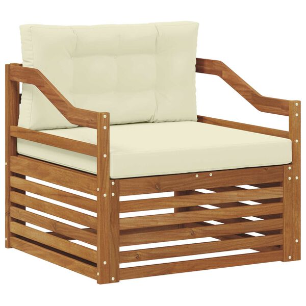 vidaXL Ensemble de canap&eacute;s d'ext&eacute;rieur Bois d'Acacia Massif Naturel