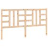 vidaXL T&ecirc;te de lit 186x4x100 cm Bois massif de pin