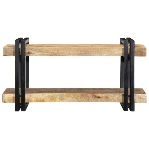vidaXL &Eacute;tag&egrave;re murale 70x33x35 cm bois de manguier massif brut