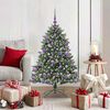 vidaXL Sapin de Noël artificiel avec 150 LED Vert 85 x 85 x 120 cm