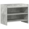 vidaXL Meuble TV 60 x 33 x 47 cm Gris b&eacute;ton Bois d'ing&eacute;nierie