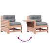vidaXL Salon de jardin 8 pcs avec coussins bois massif douglas