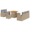 vidaXL Ensemble de canap&eacute; de jardin 8 pc 7-Nombre de places