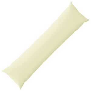 vidaXL Housse de coussin HEERLEN Cr&egrave;me 40 x 145 cm Polyester