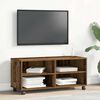 vidaXL Meuble TV Marron 90 x 35 x 40,5 cm Bois d'ingénierie