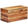 vidaXL Coffre de rangement 80 x 40 x 40 cm Bois massif de Sesham
