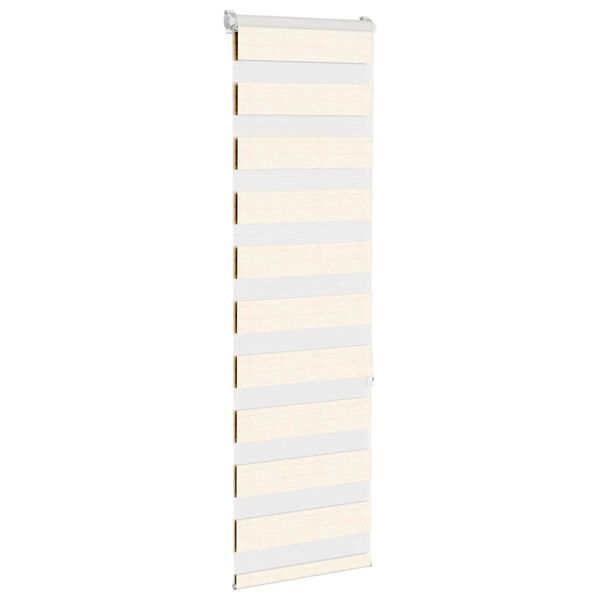 vidaXL Store z&egrave;bre beige marbr&eacute; largeur du tissu 40,9 cm polyester