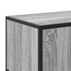 vidaXL Meuble TV sonoma gris 180x35x41 cm bois d'ingénierie