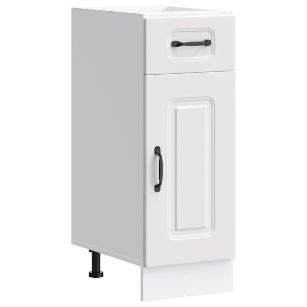 vidaXL Armoire de cuisine Kalmar blanc bois d'ing&eacute;nierie
