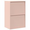 vidaXL Armoire de rangement Rose 60 x 40 x 90 cm Acier