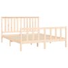 vidaXL Cadre de lit sans matelas 160x200 cm bois massif de pin