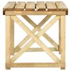 vidaXL Table de jardin 110x79x75 cm Bois de pin impr&eacute;gn&eacute;