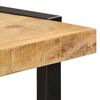 vidaXL Table de bar 120x40x101 cm Bois de manguier brut