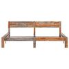 vidaXL Cadre de lit sans matelas bois massif 200x200 cm
