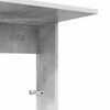 vidaXL Table d'appoint Gris b&eacute;ton 40 x 38 x 62,5 cm Bois d'ing&eacute;nierie