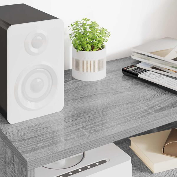 vidaXL Meuble TV Gris Sonoma 60 x 35 x 40 cm Bois d'ing&eacute;nierie