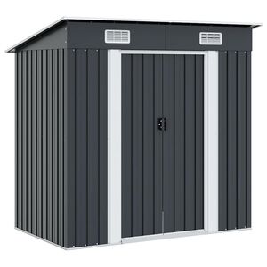 vidaXL Abri de jardin Anthracite Acier