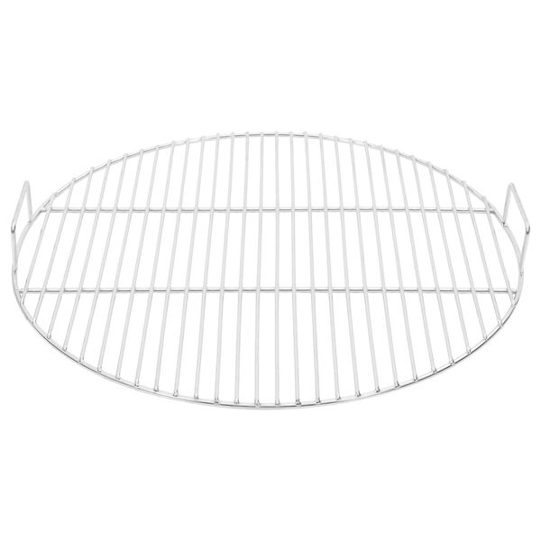 vidaXL Grille de barbecue ronde &Oslash;54 cm acier inoxydable 304