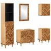 vidaXL Ensemble de Meubles de Salle de Bain 5 pc 62 x 33 x 58 cm