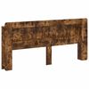 vidaXL Cabinet de T&ecirc;te de Lit Ch&ecirc;ne fum&eacute; Bois d&rsquo;ing&eacute;nierie