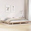 vidaXL Cadre de lit sans matelas 180x200 cm bois massif de pin